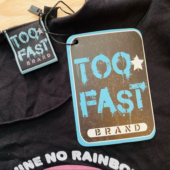 Too Fast Kawaii I hate everyone tank - Picture 3 of 7